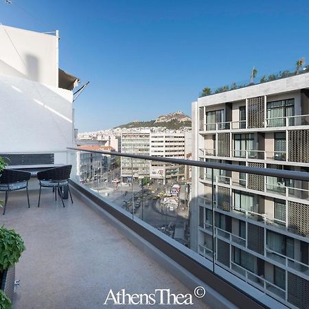 Athensthea Beta Luxury Penthouse Apt In Omonia المظهر الخارجي الصورة