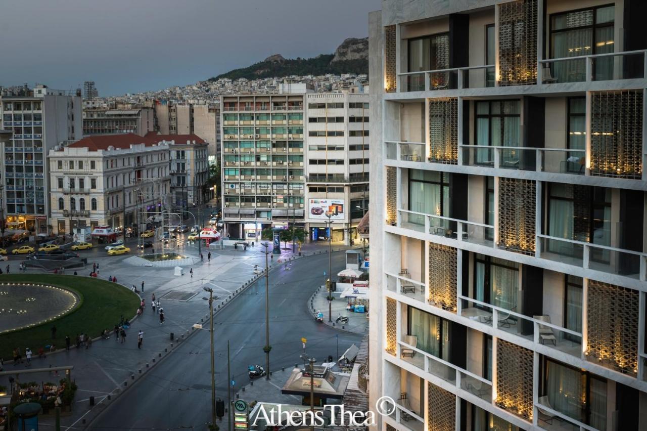 Athensthea Beta Luxury Penthouse Apt In Omonia المظهر الخارجي الصورة