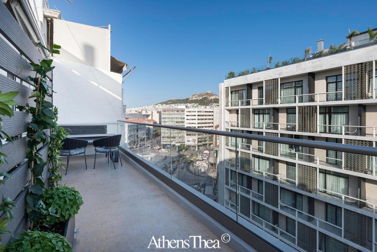 Athensthea Beta Luxury Penthouse Apt In Omonia المظهر الخارجي الصورة