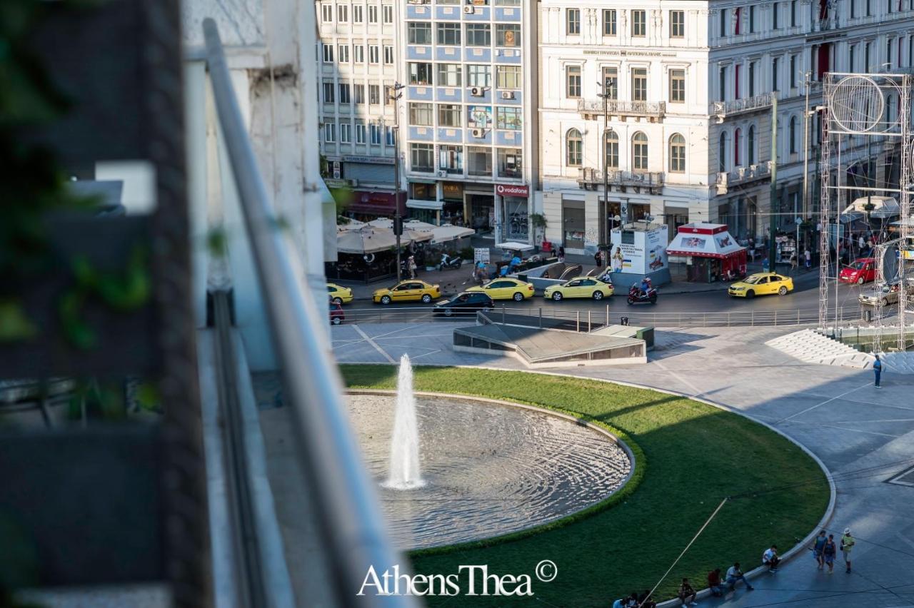 Athensthea Beta Luxury Penthouse Apt In Omonia المظهر الخارجي الصورة