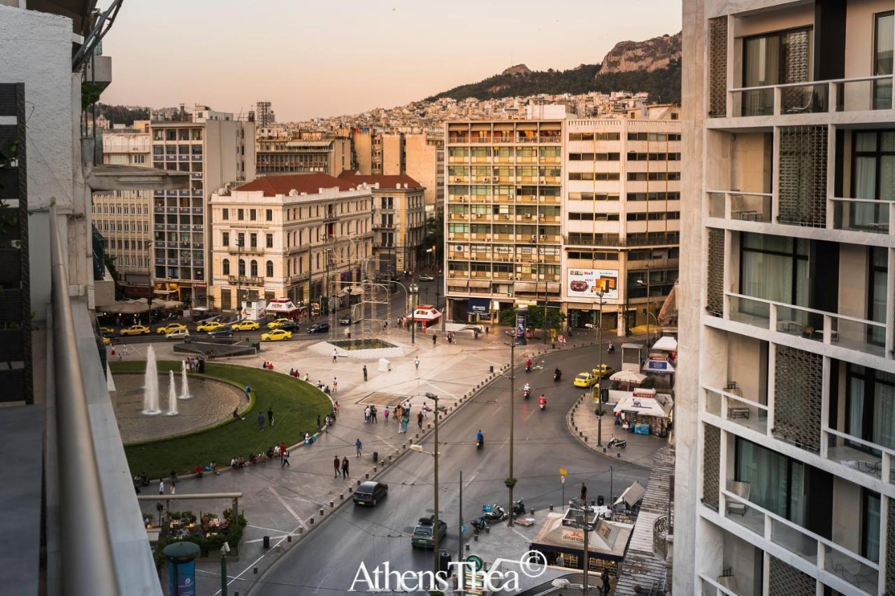 Athensthea Beta Luxury Penthouse Apt In Omonia المظهر الخارجي الصورة